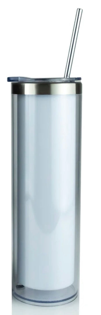 20oz Stainless Steel Snowglobe