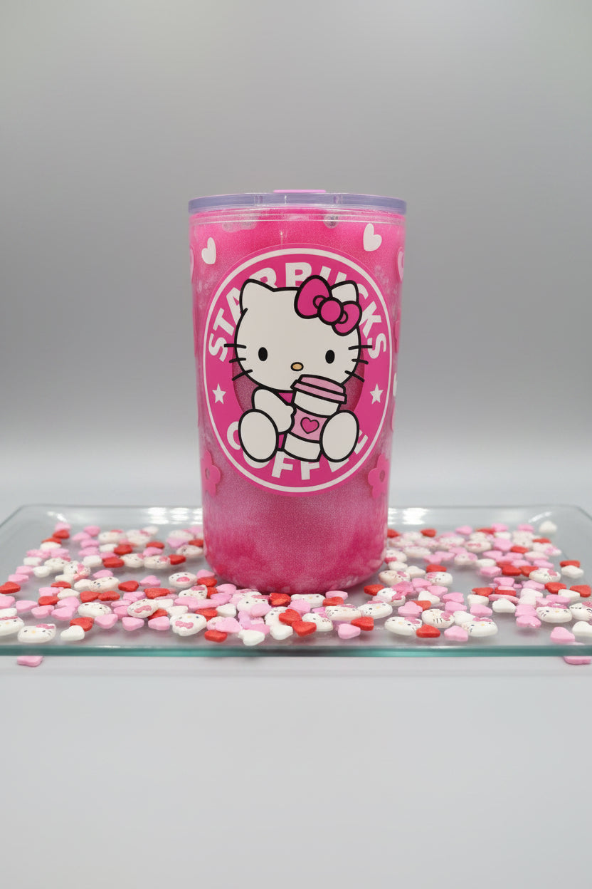 17oz Hello Kitty Pink Mica Mug