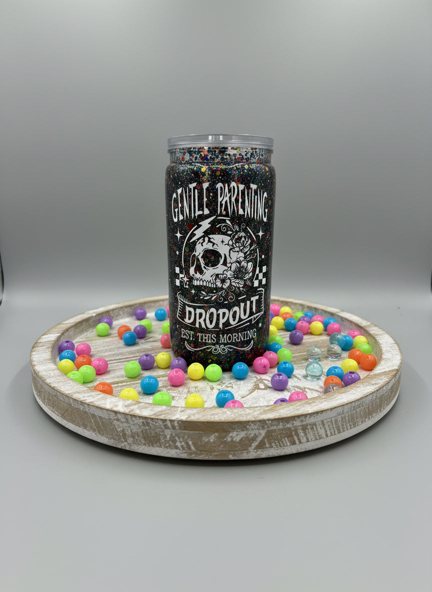 Gentle Parent Dropout Snow Globe Tumbler
