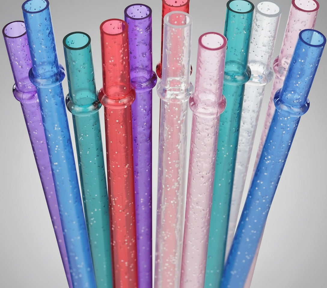 16oz & 20oz Glitter Straws